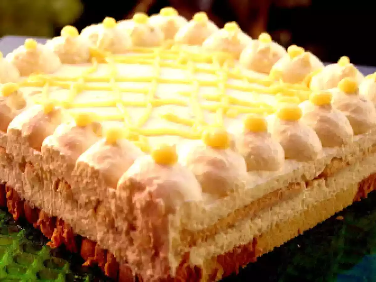 Tiramisù al limone di Sal De Riso