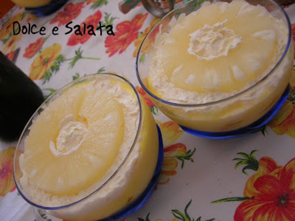 Tiramisù all' ananas