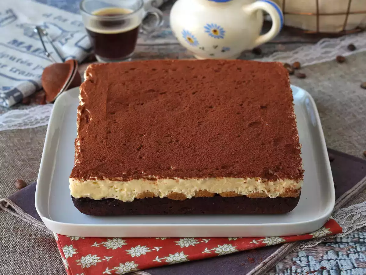 Tiramisù brownie: l’incontro perfetto tra due classici irresistibili - foto 10