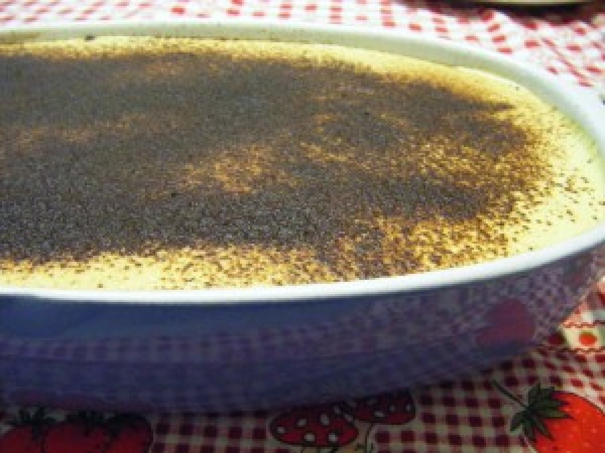 Tiramisù con banane e pandoro