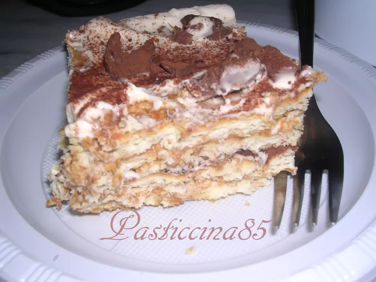 Tiramisù con biscotti novellini - foto 2