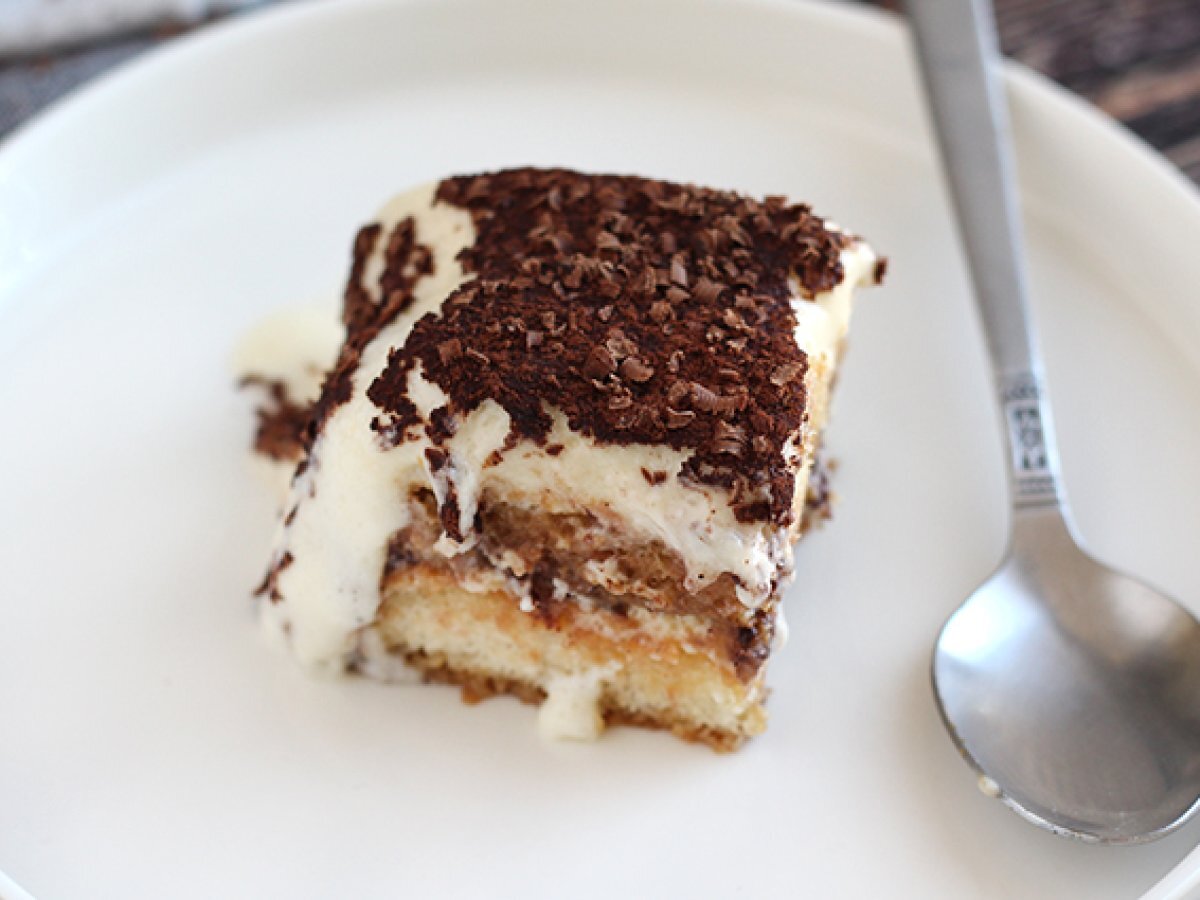 Tiramisù con scaglie di cioccolato - foto 3