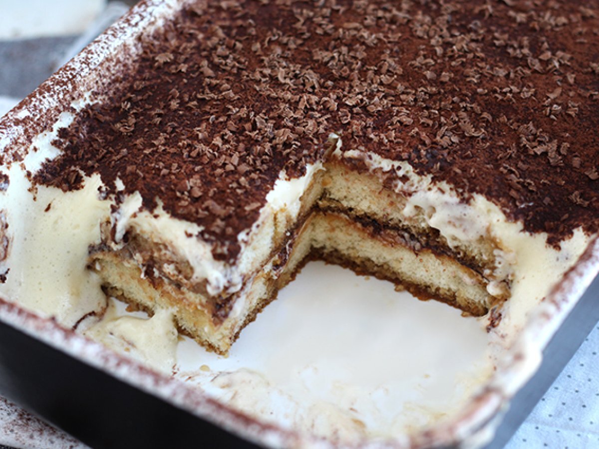 Tiramisù con scaglie di cioccolato - foto 6