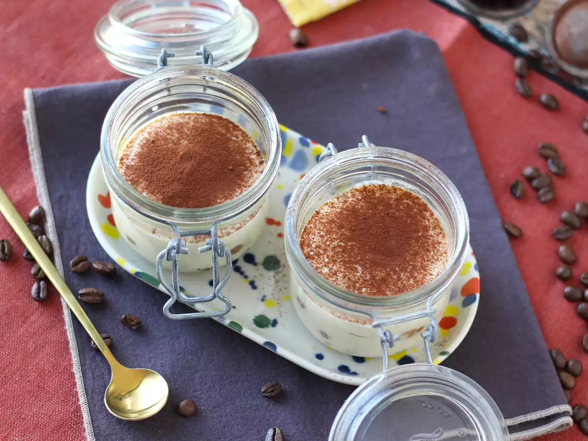 Tiramisù con tofu morbido: senza mascarpone e senza uova - foto 3