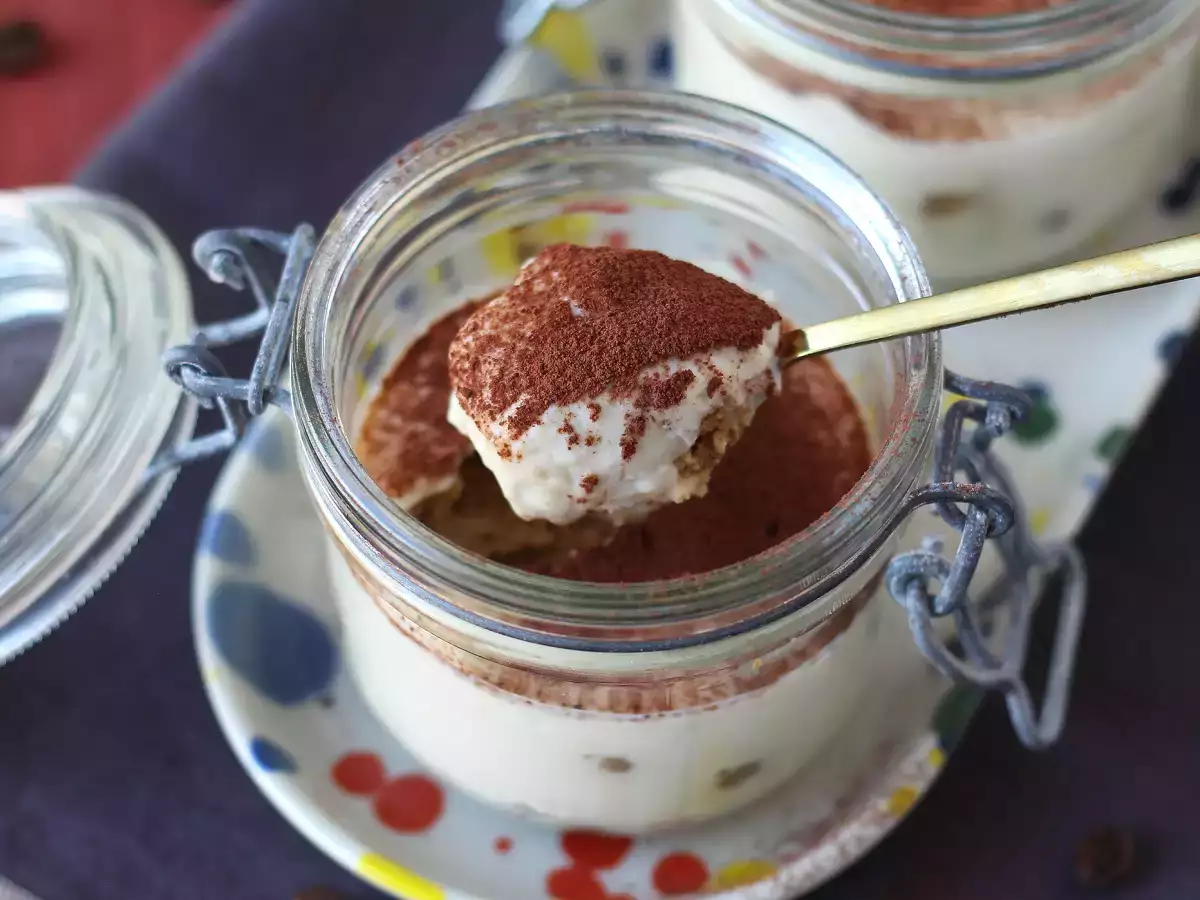 Tiramisù con tofu morbido: senza mascarpone e senza uova - foto 4