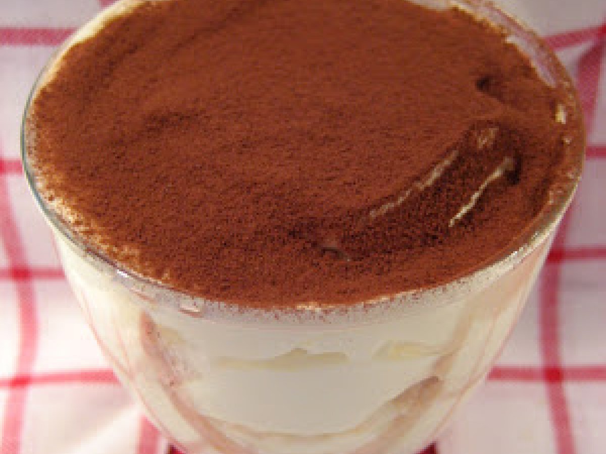 Tiramisu' in coppa...con panettone