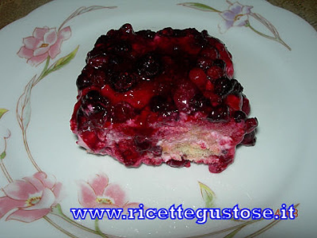 TIRAMISU' YOGURT E FRUTTI DI BOSCO