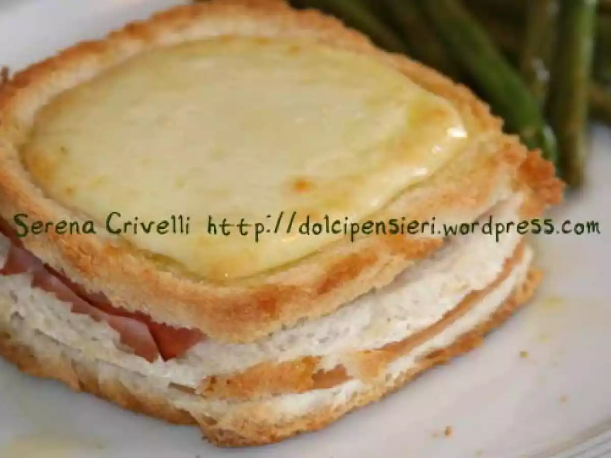 TOAST AL FORNO CON PECORINO E PRAGA di Dolcipensieri - foto 2