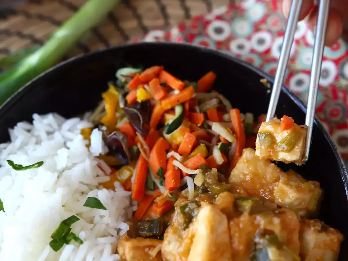 Tofu del generale Tso: croccante e saporito con salsa agrodolce - foto 4