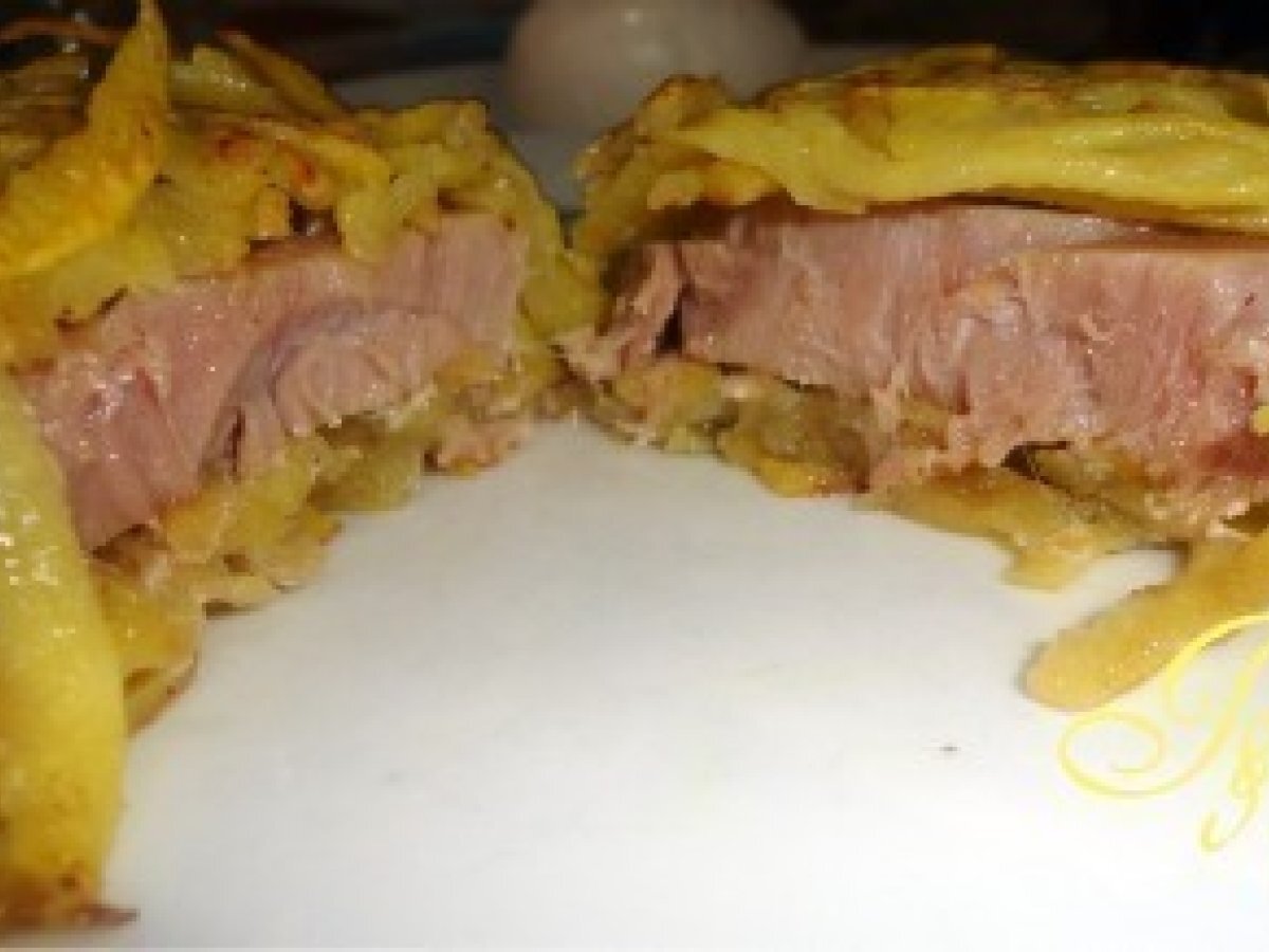 Tonno al rosti di patate