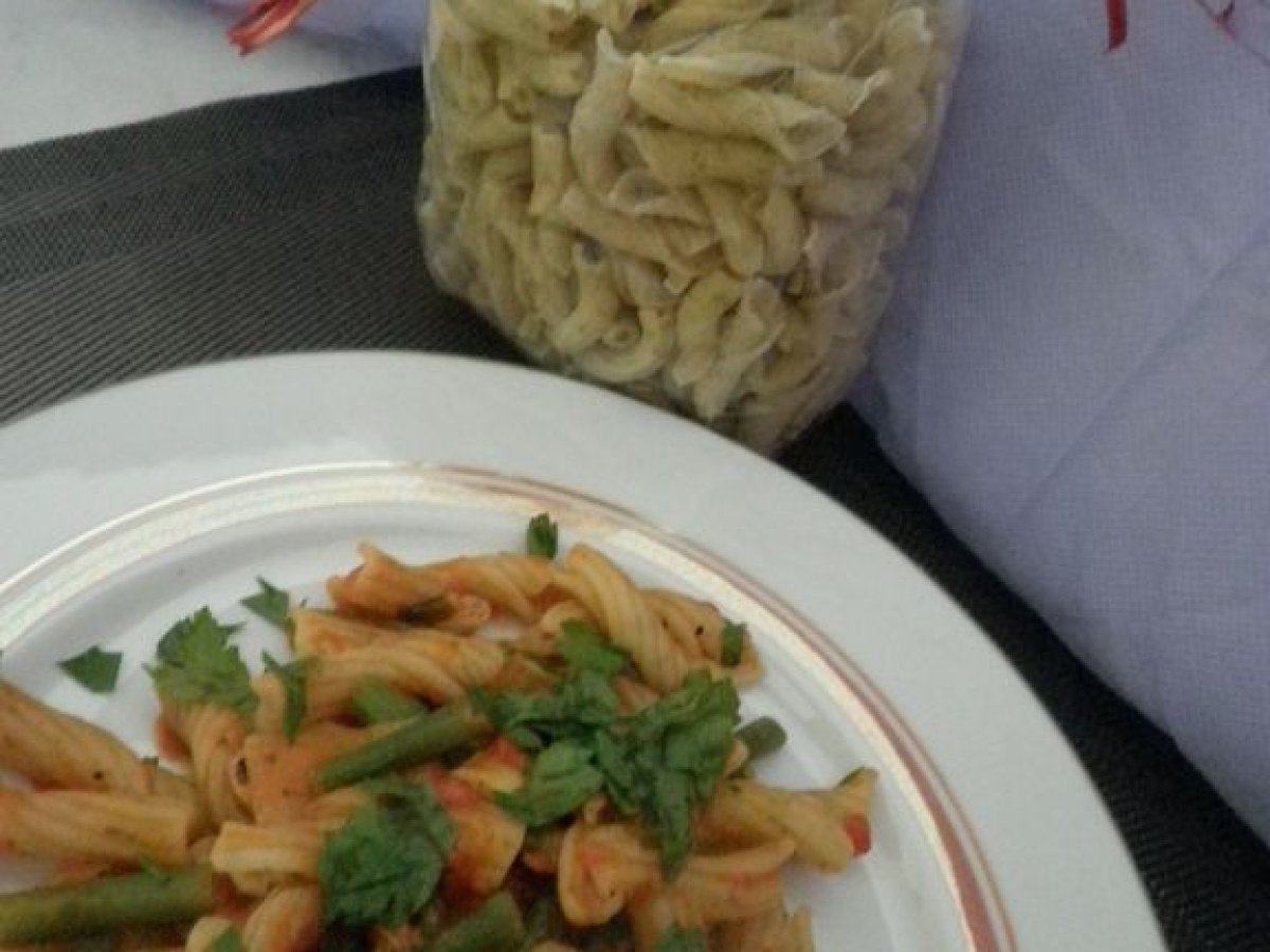 Torchietti al prezzemolo con frutti di mare e asparagi - foto 8