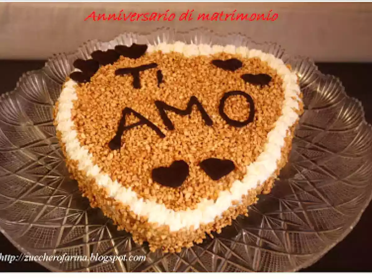 Torta 3° anniversario di matrimonio