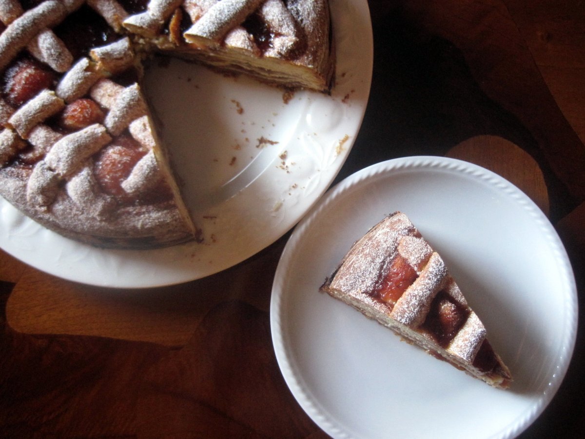 Torta a strati con marmellata di prugne - foto 4