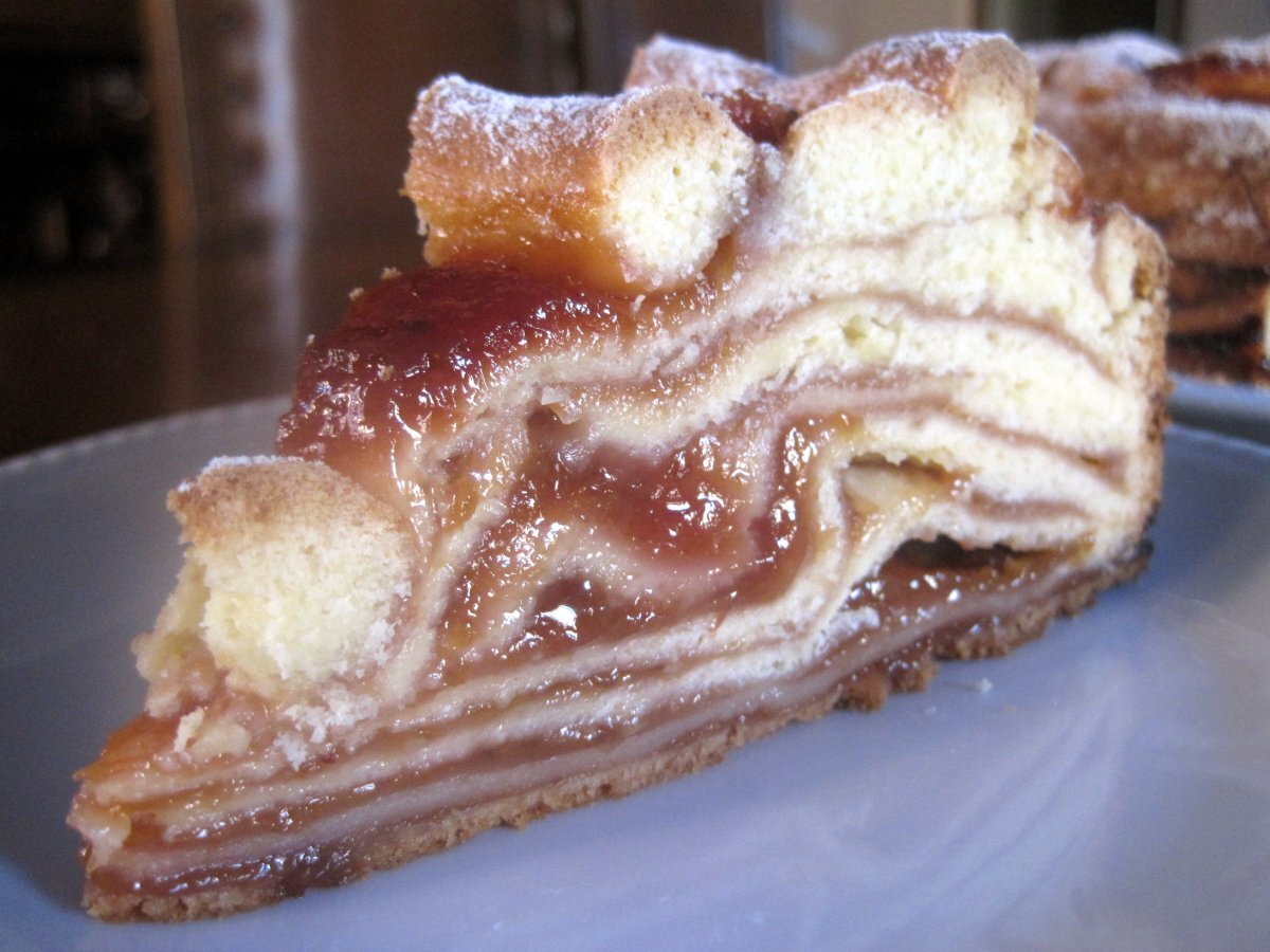 Torta a strati con marmellata di prugne - foto 6