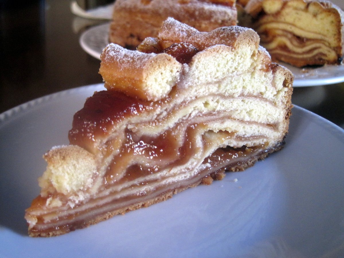 Torta a strati con marmellata di prugne - foto 7