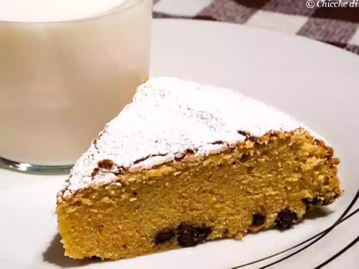 Torta agli amaretti e cioccolato