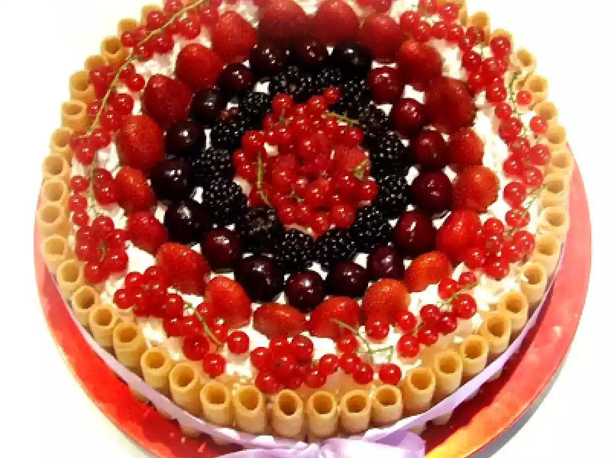 Torta ai frutti di bosco