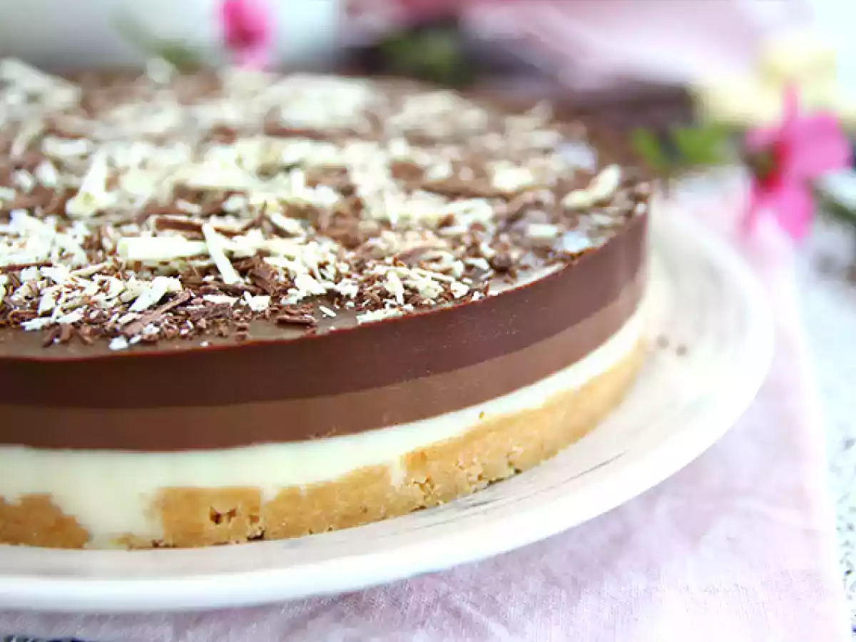 Torta ai tre cioccolati - foto 2