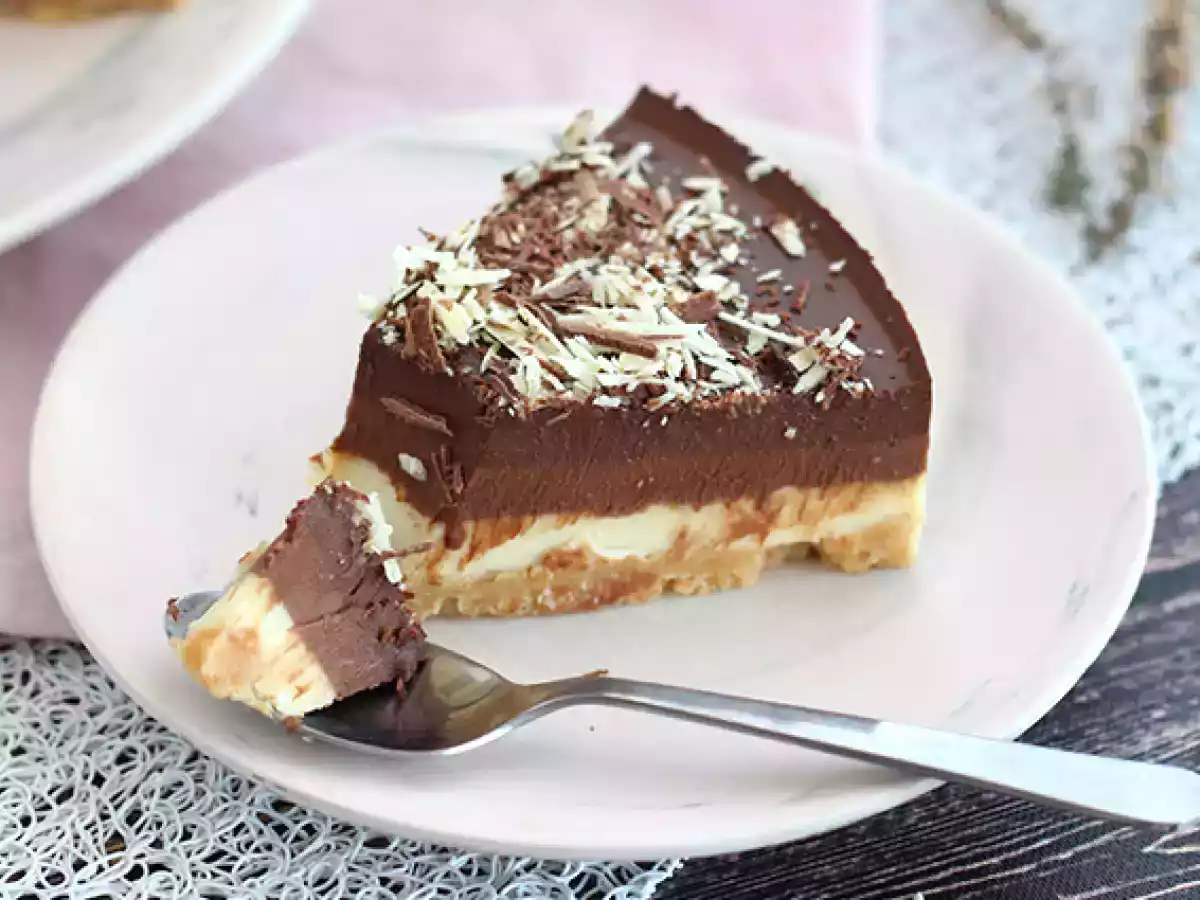 Torta ai tre cioccolati - foto 5