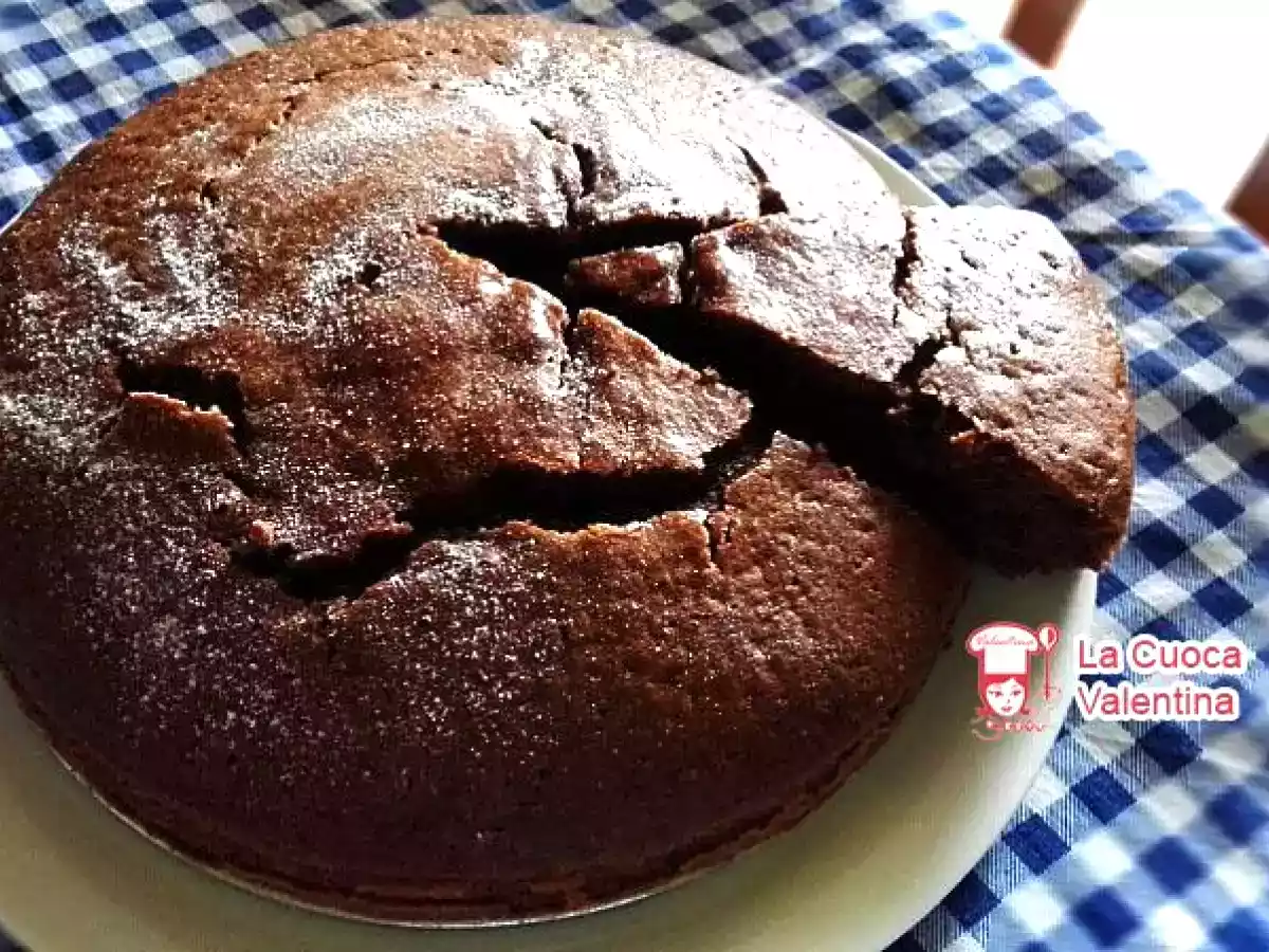 Torta al cacao e caffè (senza burro)