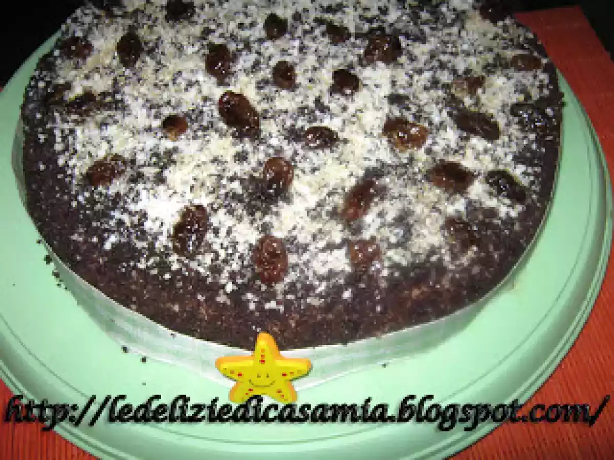 Torta al cacao farcita con crema al vino cotto - foto 2