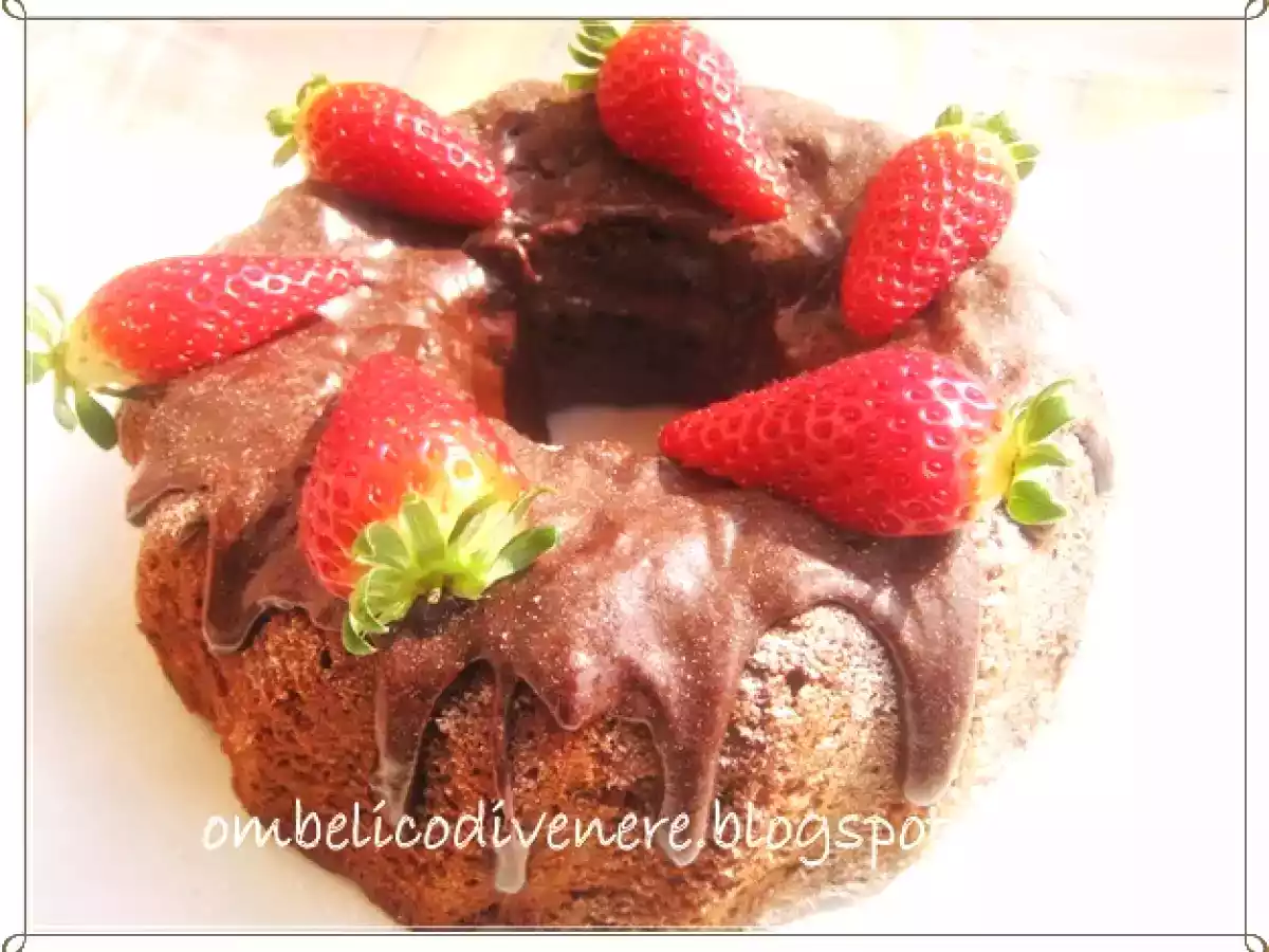 TORTA AL CIOCCOLATO CON CUORE CREMOSO - foto 2