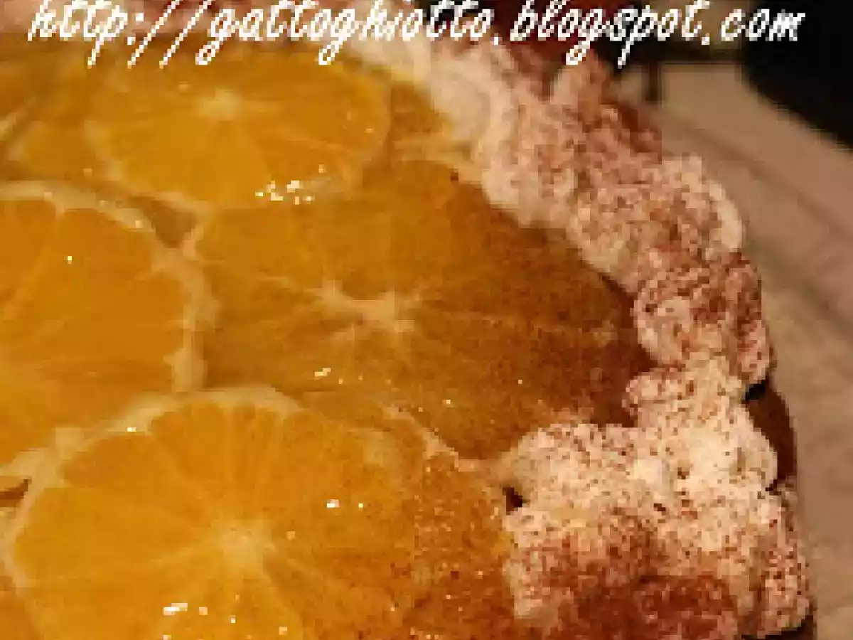 Torta al cioccolato con mousse all'arancia - foto 2