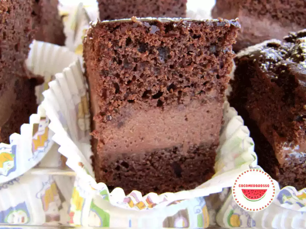 Torta al cioccolato con nutella e mascarpone