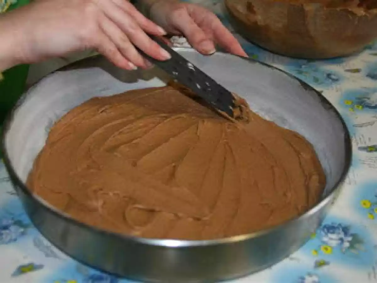Torta al cioccolato, mele e cannella - foto 5
