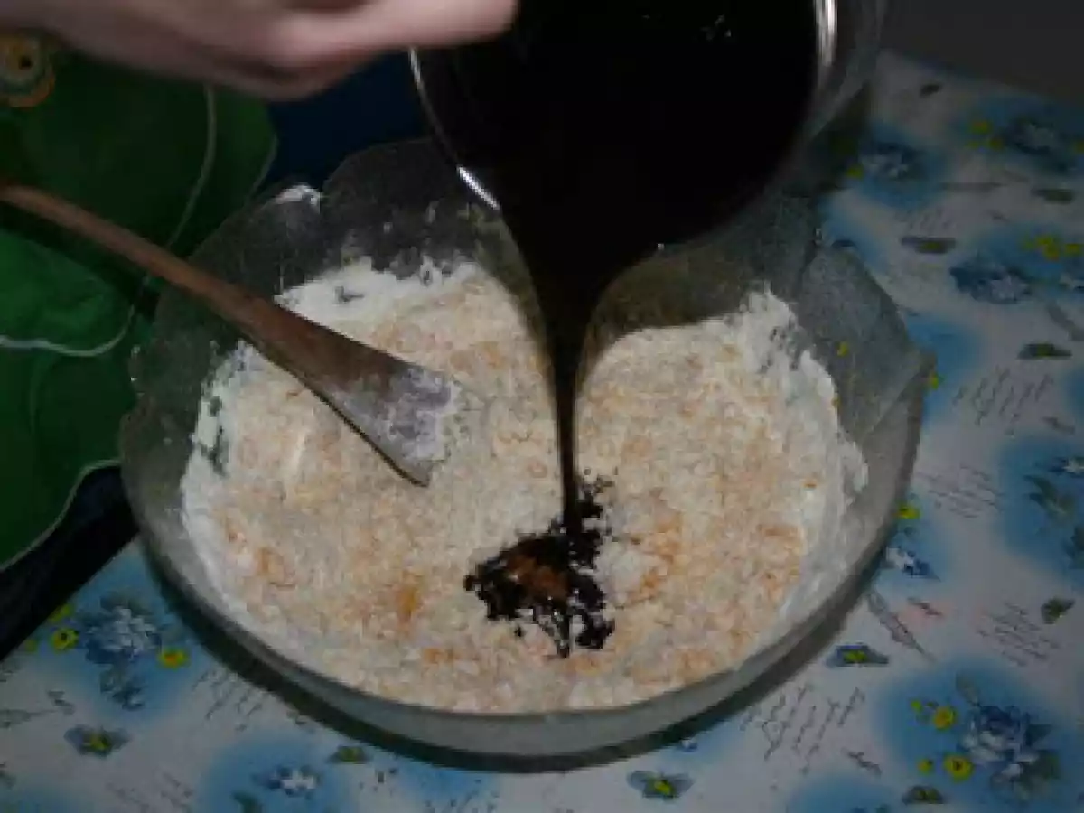 Torta al cioccolato, mele e cannella - foto 11