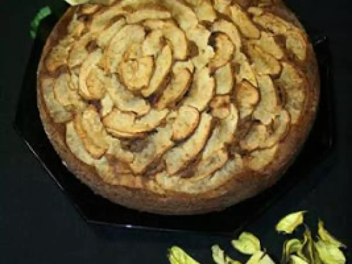 Torta al cioccolato, mele e cannella - foto 18