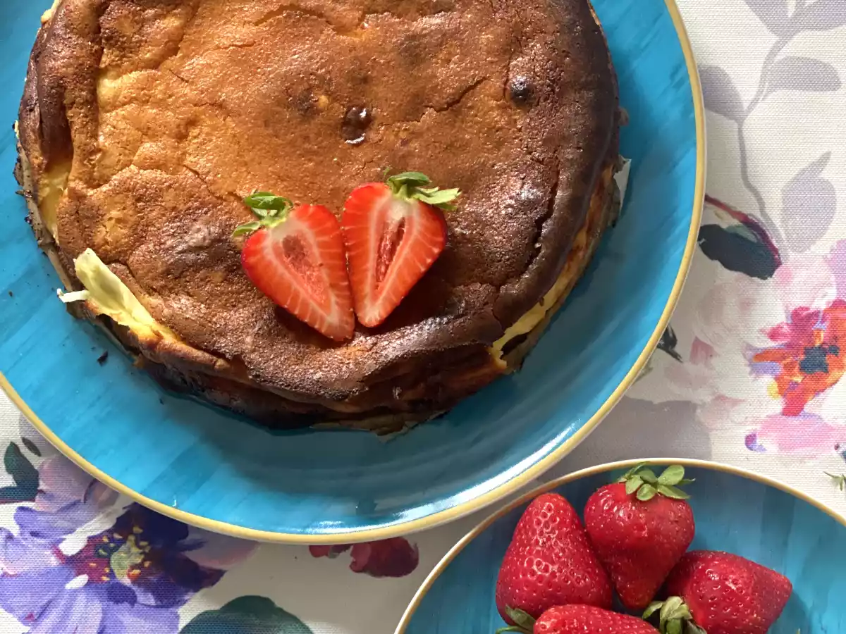 Torta al formaggio tedesca - Kasekuchen - foto 3