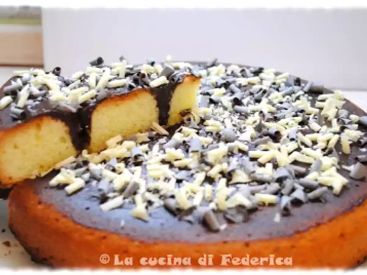 Torta al limone e cioccolato - foto 2