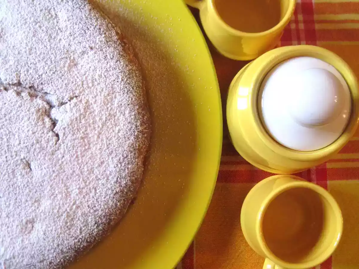 Torta al mascarpone con gocce di cioccolato - foto 3