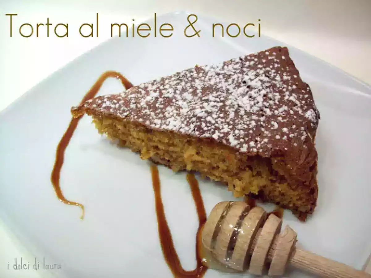 Torta al miele & noci