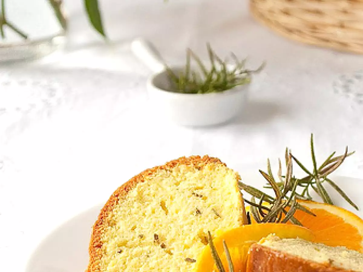Torta all'Arancia e Rosmarino - foto 2