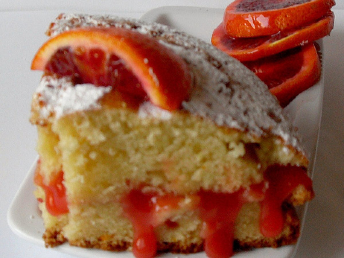 TORTA ALLA CREMA DI ARANCE ROSSE - foto 2