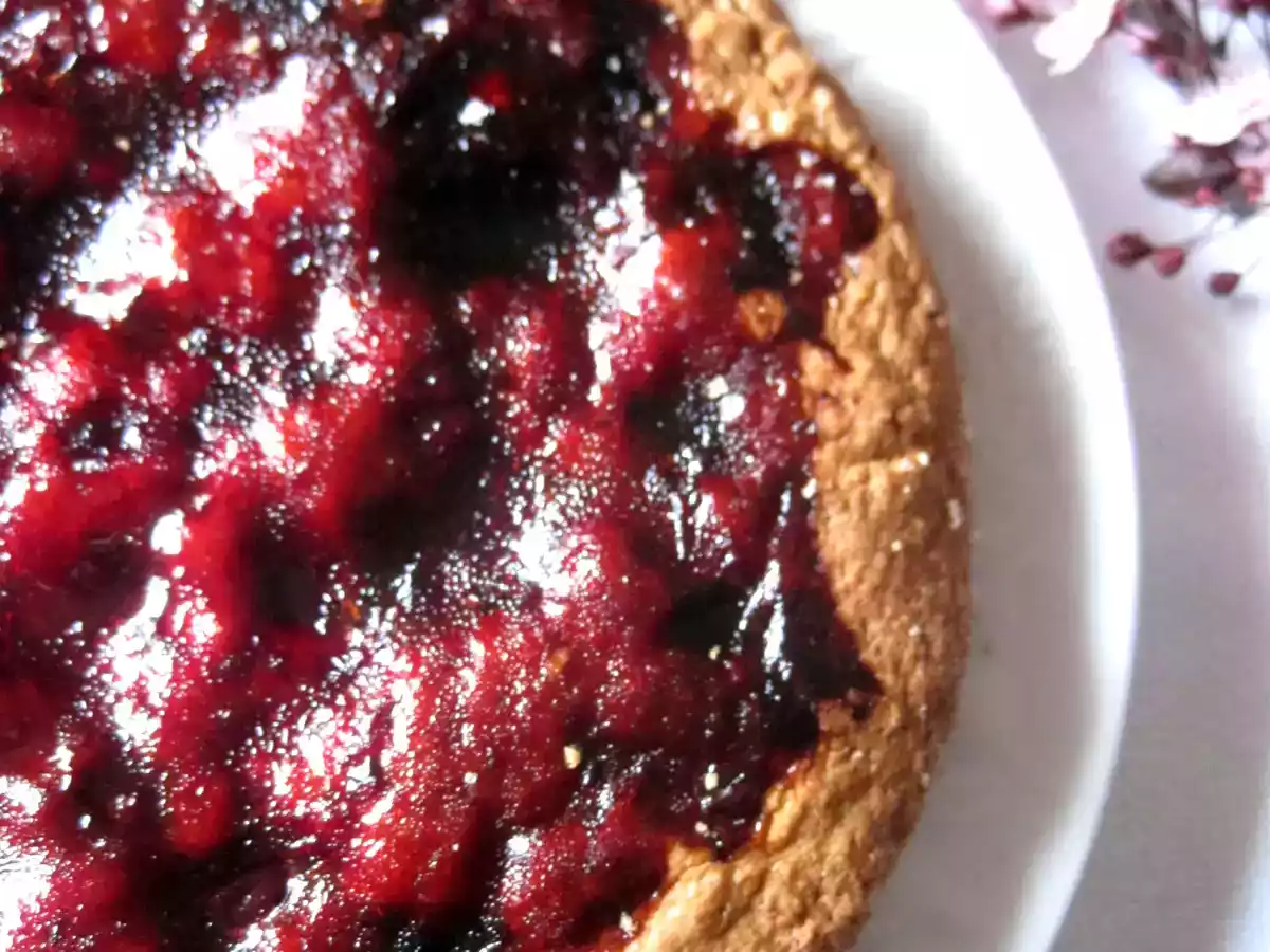 Torta alla marmellata di ciliegie - foto 2