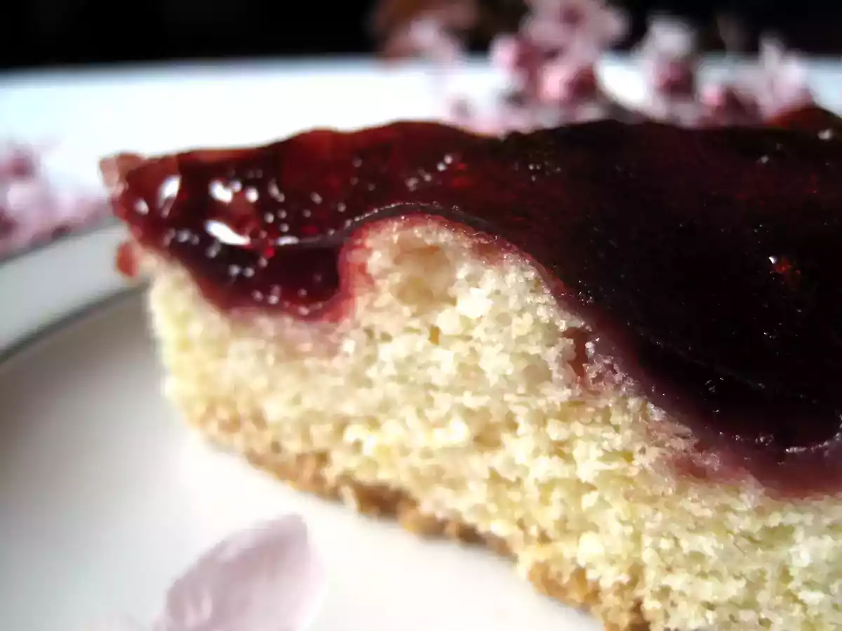 Torta alla marmellata di ciliegie - foto 3