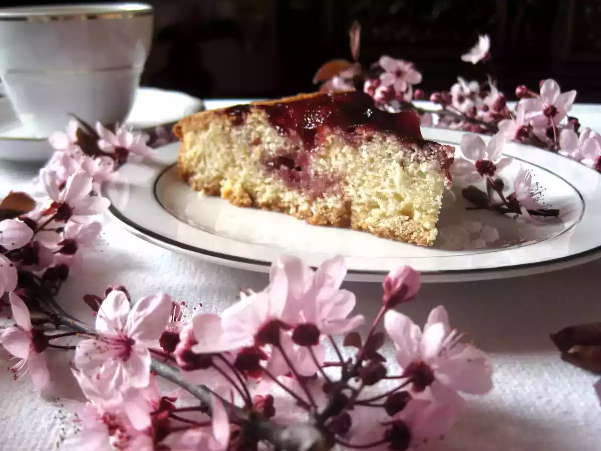 Torta alla marmellata di ciliegie - foto 6