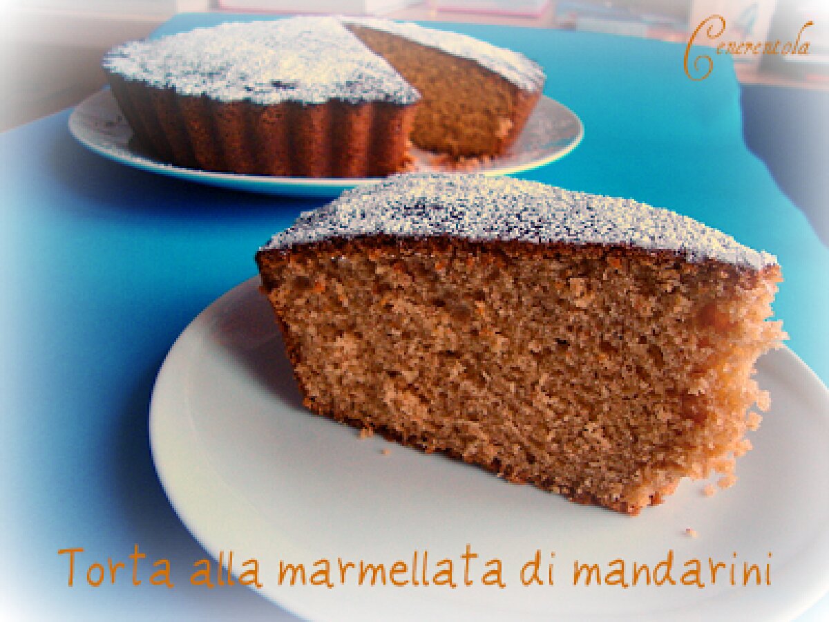 Torta alla marmellata di mandarini - foto 3