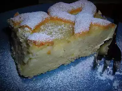 Torta alla vaniglia di praga