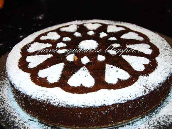 Torta alla zucca con gocce di cioccolato e semi di zucca, foto 2