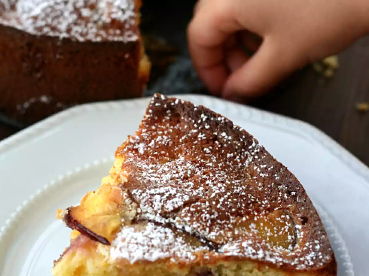 Torta alle pesche e profumo di arancia - foto 2