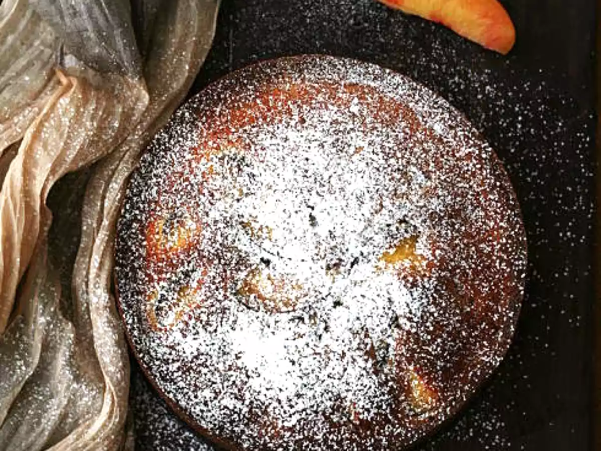 Torta alle pesche e profumo di arancia - foto 3