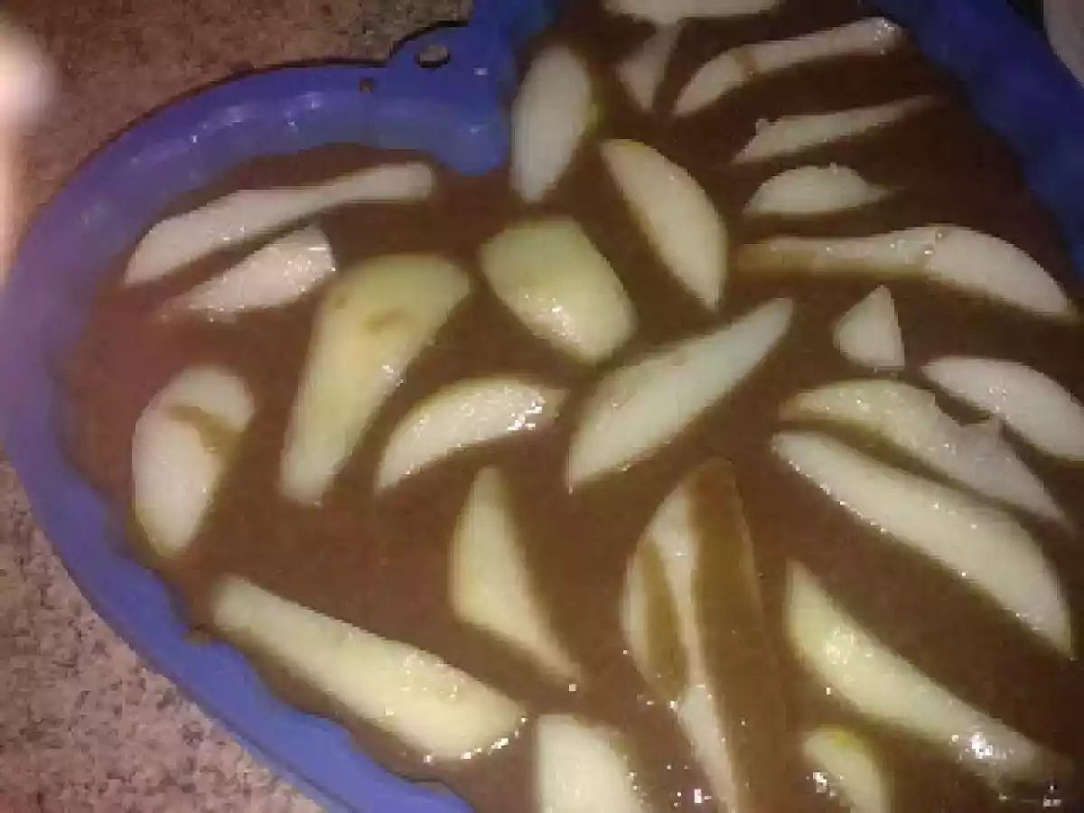 Torta allo yogurt cacao e pere (Auguri mamma!) - foto 2