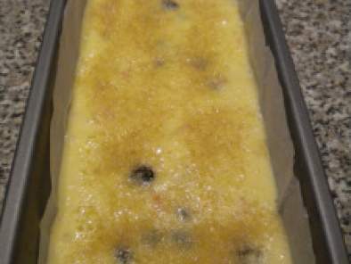 Torta allo yogurt con ribes neri- Blackcurrant cake