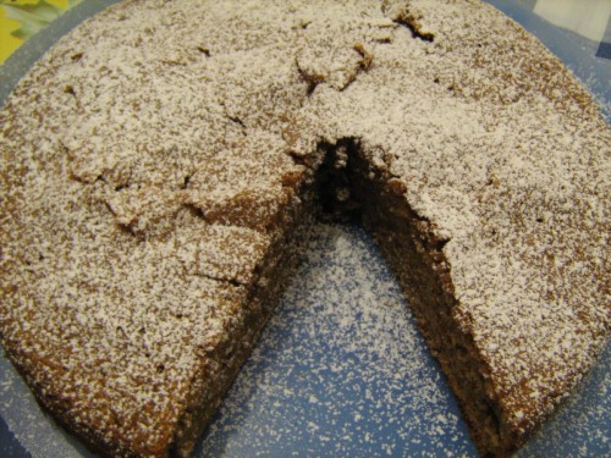 Torta amaretti e cacao