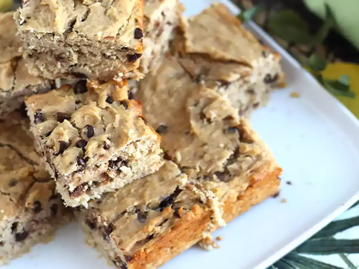 Torta banane e cioccolato, la ricetta vegana e senza glutine - foto 5