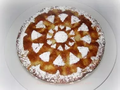 Torta bianca di mele (solo albumi), foto 2